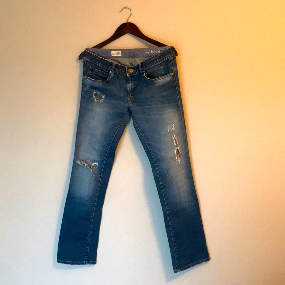 Gap straight leg jeans